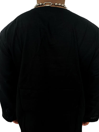 Variant Handmade Long Sleeve Linen T Shirt